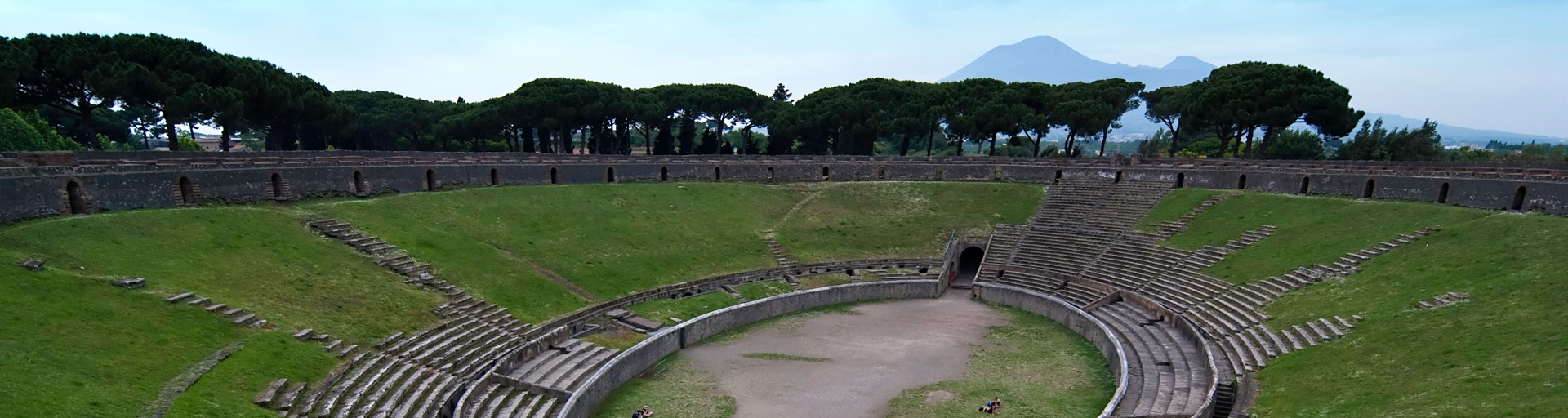 Veduta dell'Anfiteatro di Pompei